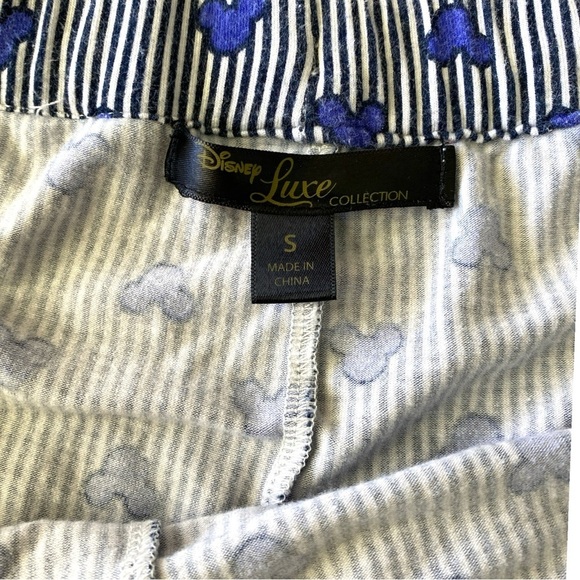 Disney Luxe Collection Women’s Size S Mickey Pajama Pants - Picture 3 of 4